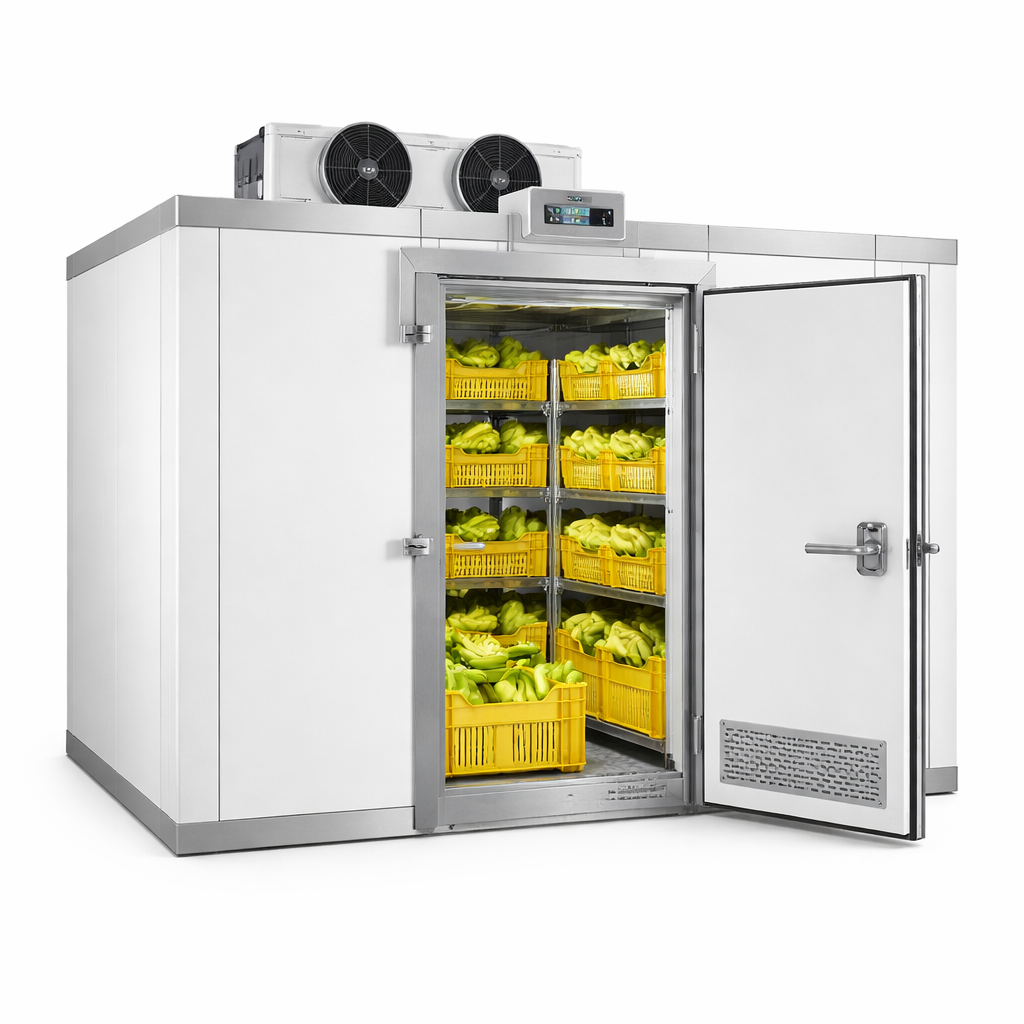 Banana ripening cold rooms